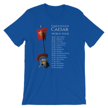 Load image into Gallery viewer, Gaius Julius Caesar World Tour - Ancient Rome Short-Sleeve Unisex T-Shirt