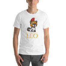 Load image into Gallery viewer, Hodie Cattus, Cras Leo - Today A Cat, Tomorrow A Lion - Latin - Ancient Rome Unisex T-Shirt