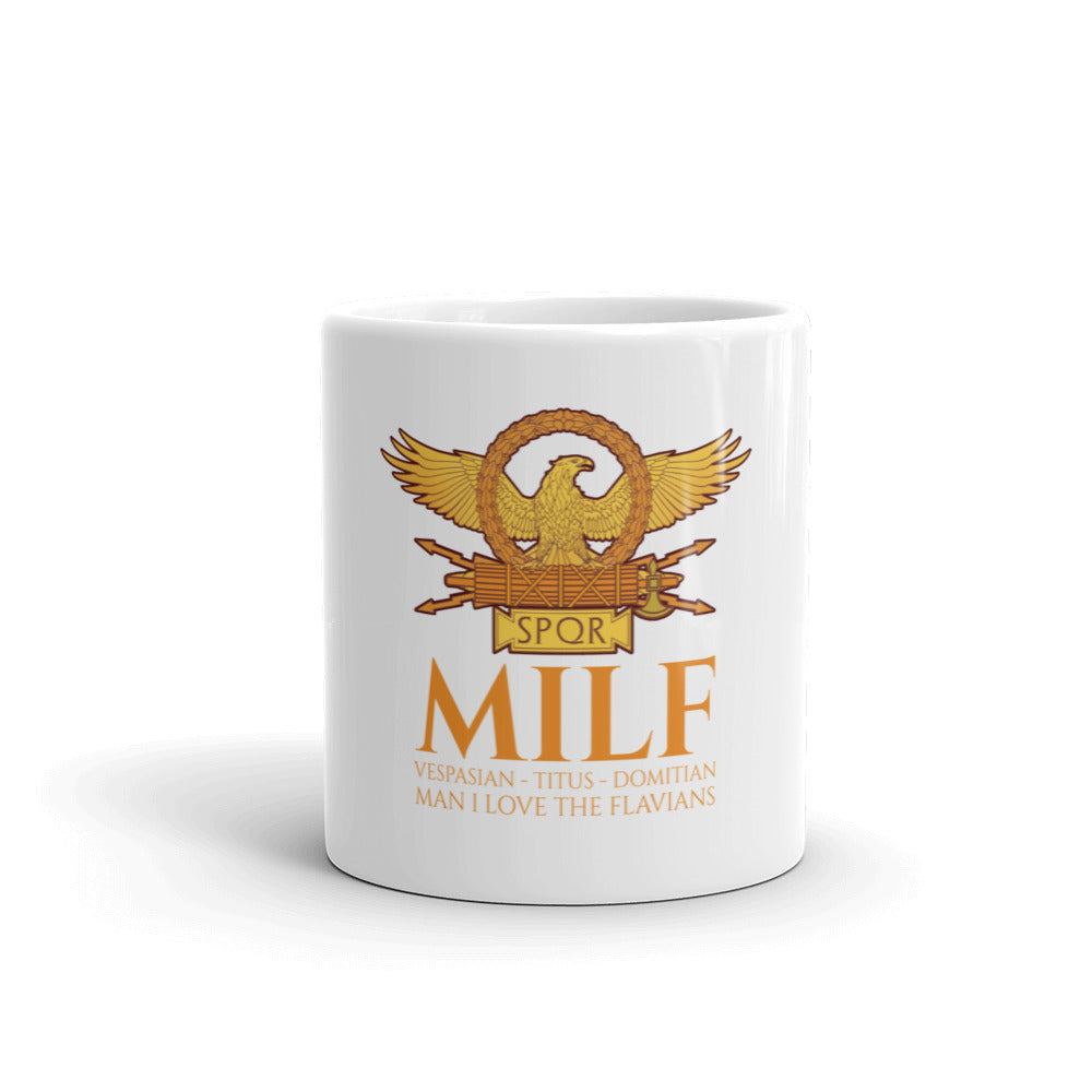 MILF - Man I Love the Flavians - Ancient Rome Coffee Mug