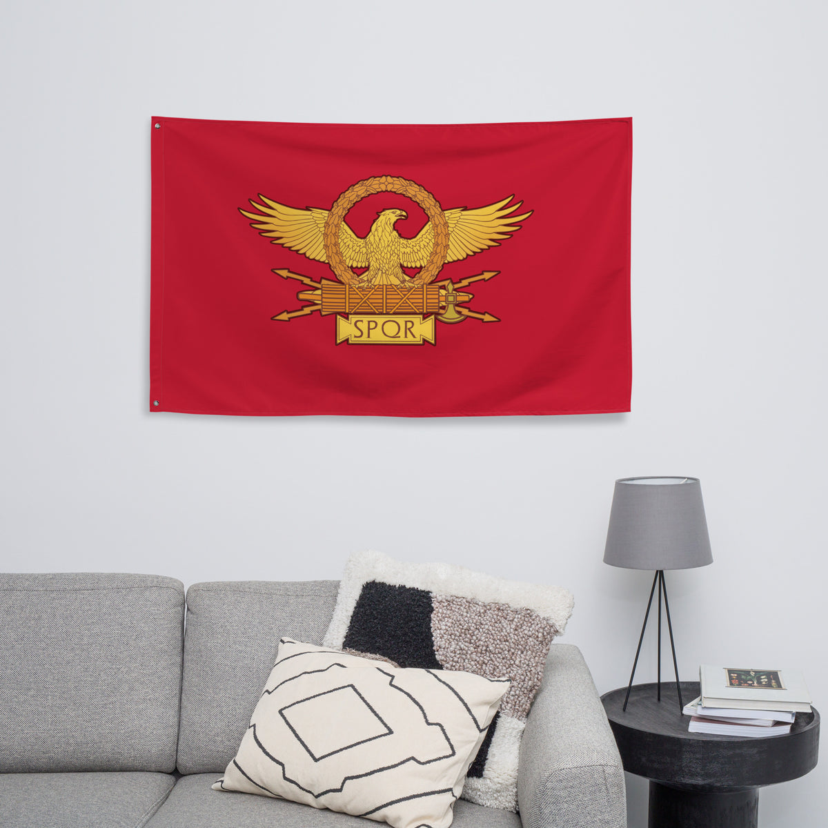 Alternative Rome Flag Ancient Rome Legionary Eagle Flag – SPQR Emporium