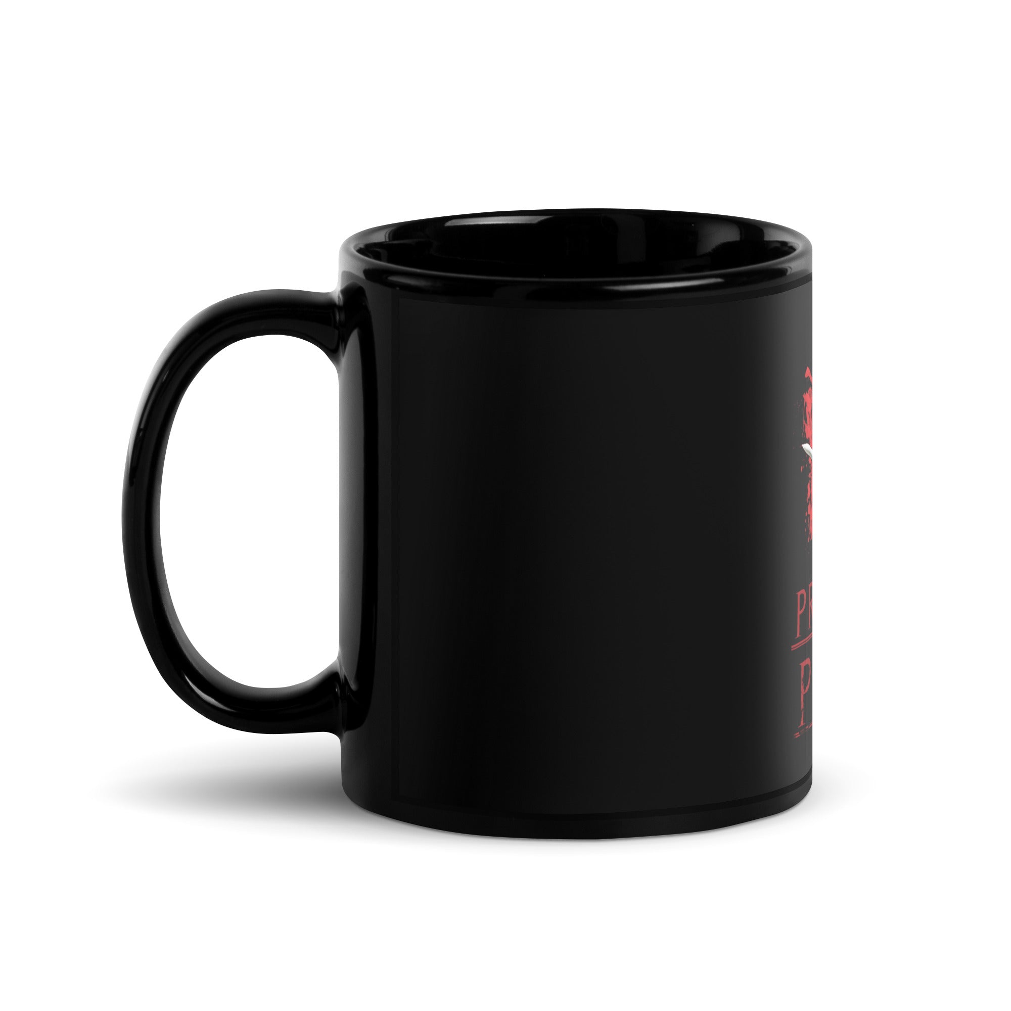 Primus Pilus - Black Glossy Mug