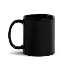 Load image into Gallery viewer, Arma Virumque Cano - I Sing Of Arms And The Man - The Aeneid Roman Mythology Black Glossy Mug