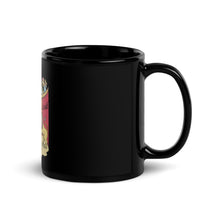 Load image into Gallery viewer, Ancient Roman Amphitheatre - Gladiatorial Games - Ancient Rome Black Glossy Mug