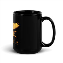 Load image into Gallery viewer, Primus Pilus - Roman Eagle - Black Glossy Mug