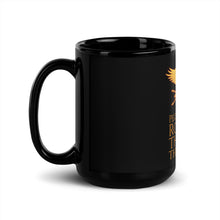 Load image into Gallery viewer, People Called Romanes They Go The House - Ancient Rome Black Glossy Mug