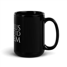 Load image into Gallery viewer, The Devil Made Me Do It - Latin Language Black Glossy Mug