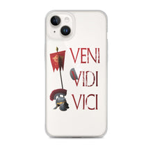 Load image into Gallery viewer, Veni Vidi Vici - Julius Caesar - Clear Case For iPhone®