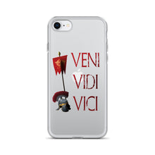 Load image into Gallery viewer, Veni Vidi Vici - Julius Caesar - Clear Case For iPhone®