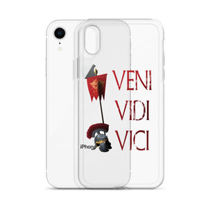 Veni Vidi Vici - Julius Caesar - Clear Case For iPhone®