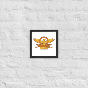 Roman Legionary Eagle - Ancient Rome Framed poster