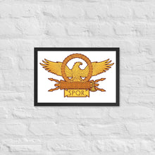 Load image into Gallery viewer, Roman Legionary Eagle - Ancient Rome Framed poster