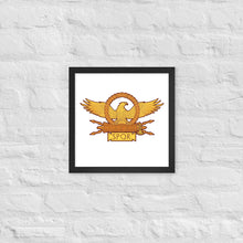 Load image into Gallery viewer, Roman Legionary Eagle - Ancient Rome Framed poster
