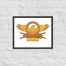 Load image into Gallery viewer, Roman Legionary Eagle - Ancient Rome Framed poster