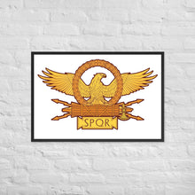 Load image into Gallery viewer, Roman Legionary Eagle - Ancient Rome Framed poster
