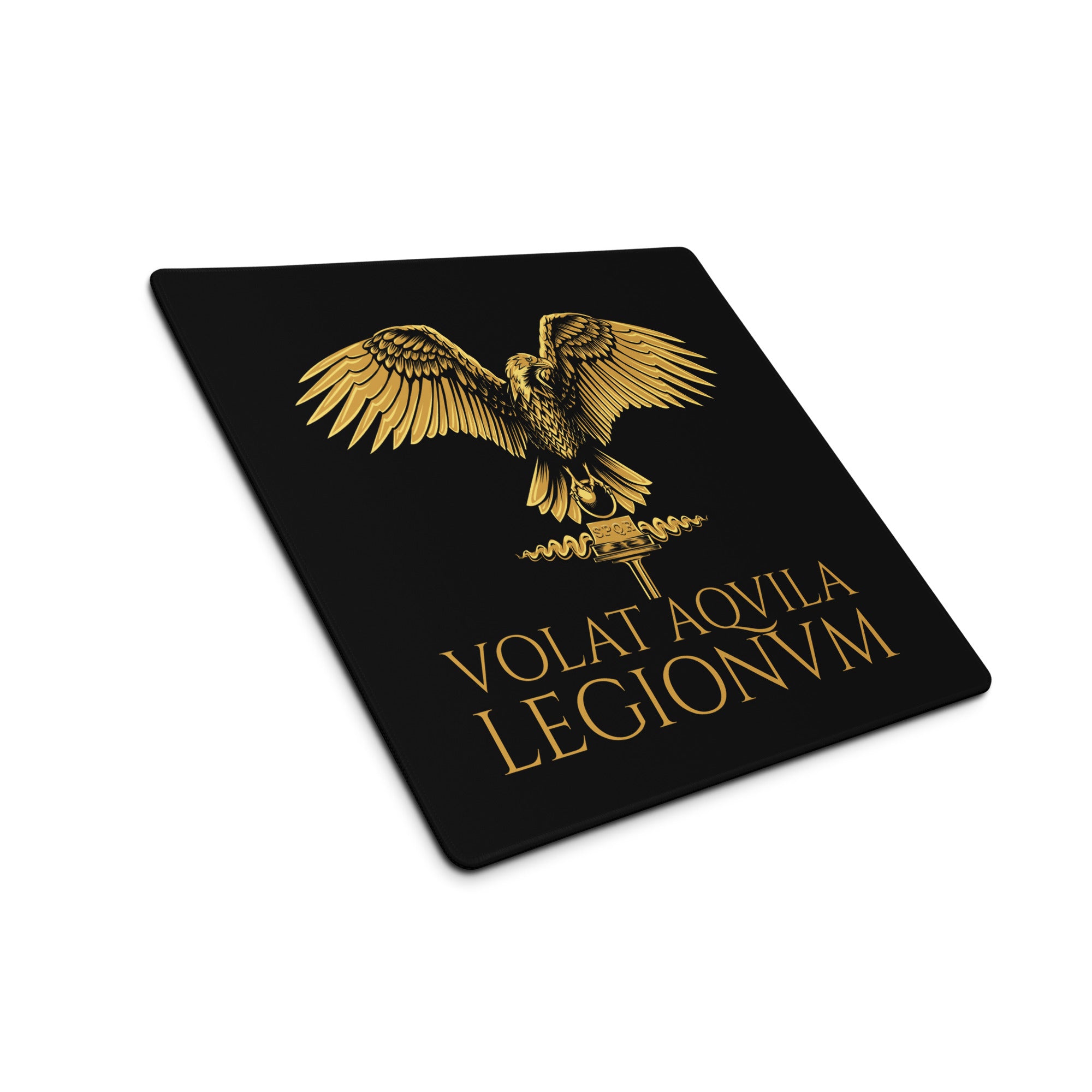 Volat Aquila Legionum - Classical Latin - Ancient Roman Legionary Eagle Gaming Mouse Pad
