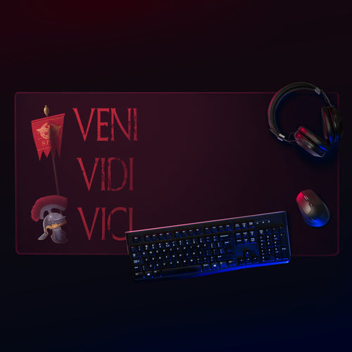 Veni Vidi Vici - Julius Caesar - Ancient Rome - Gaming Mouse Pad