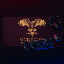 Load image into Gallery viewer, Latin Quote - Si Vis Pacem Para Bellum - Ancient Rome Gaming Mouse Pad