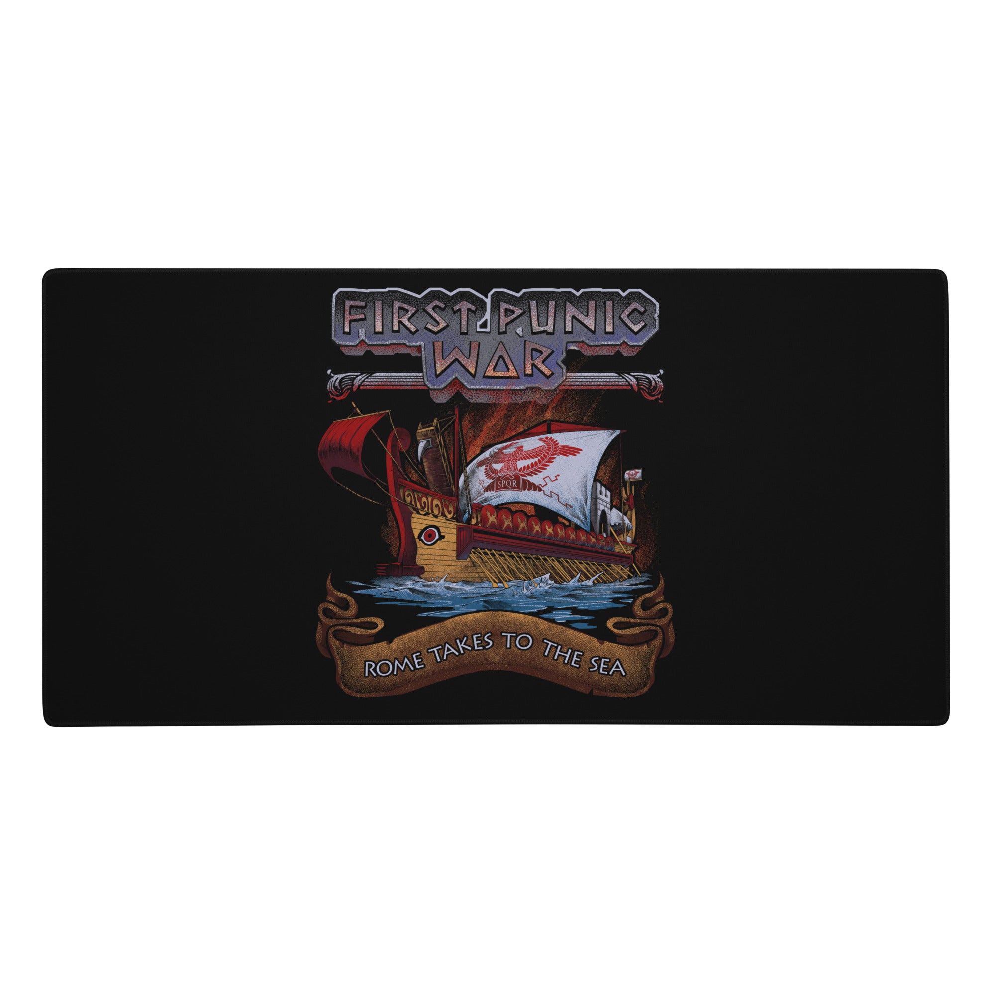 First Punic War - Rome Takes To The Sea - Naval History Gaming Mouse Pad