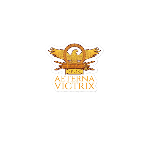 Aeterna Victrix - Eternal Victory - Ancient Rome Bubble-free Stickers