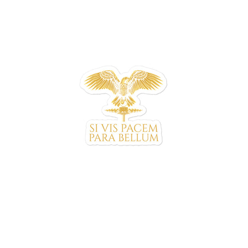 Si Vis Pacem, Para Bellum - Bubble-free Stickers