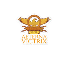 Load image into Gallery viewer, Aeterna Victrix - Eternal Victory - Ancient Rome Bubble-free Stickers