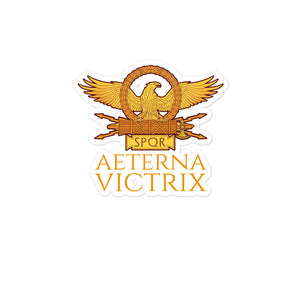 Aeterna Victrix - Eternal Victory - Ancient Rome Bubble-free Stickers