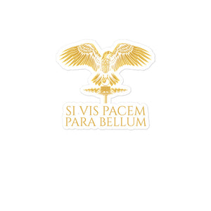 Si Vis Pacem, Para Bellum - Bubble-free Stickers