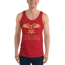 Load image into Gallery viewer, Volat Aquila Legionum - Classical Latin - Ancient Roman Legionary Eagle Men&#39;s Tank Top