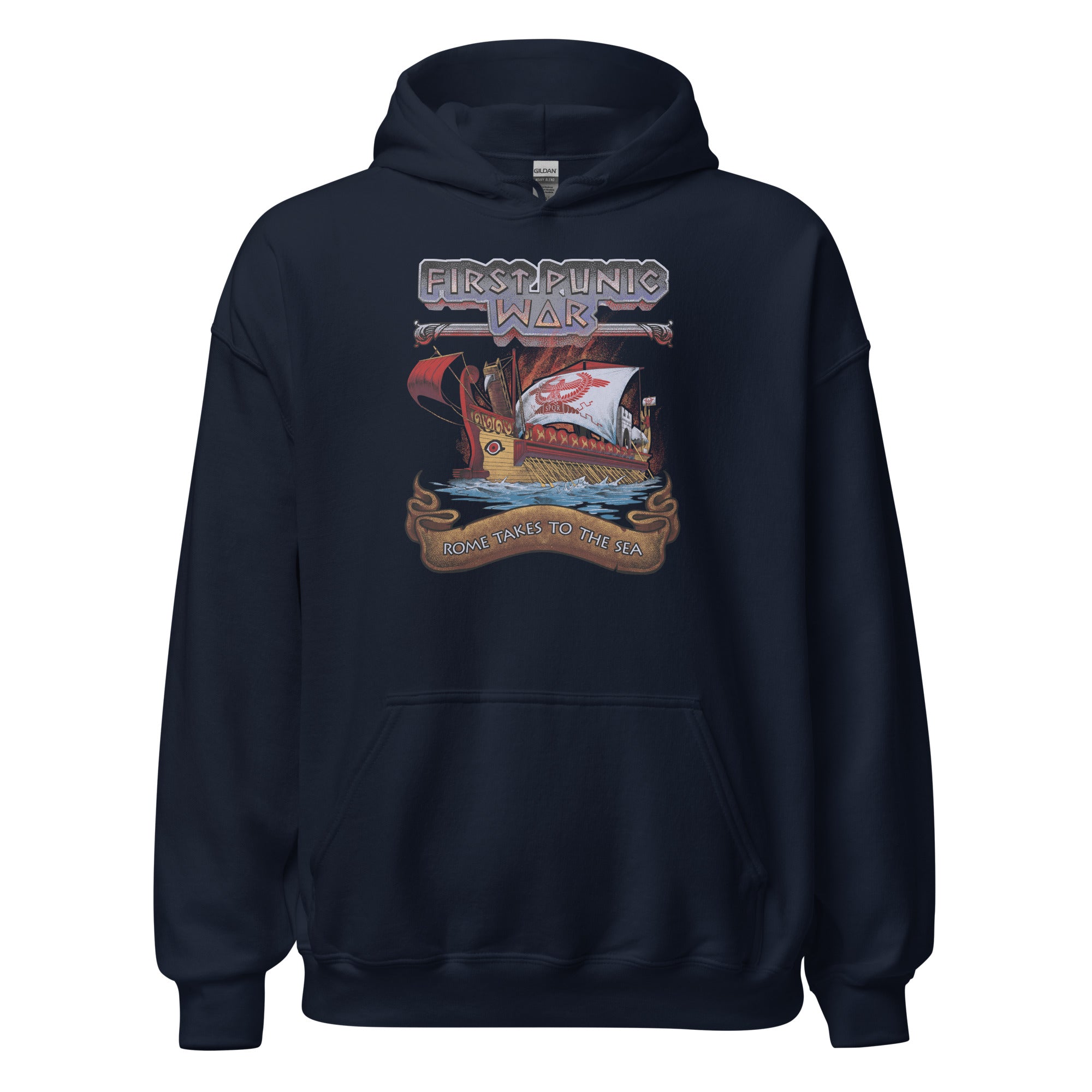 First Punic War - Rome Takes To The Sea - Naval History Unisex Hoodie