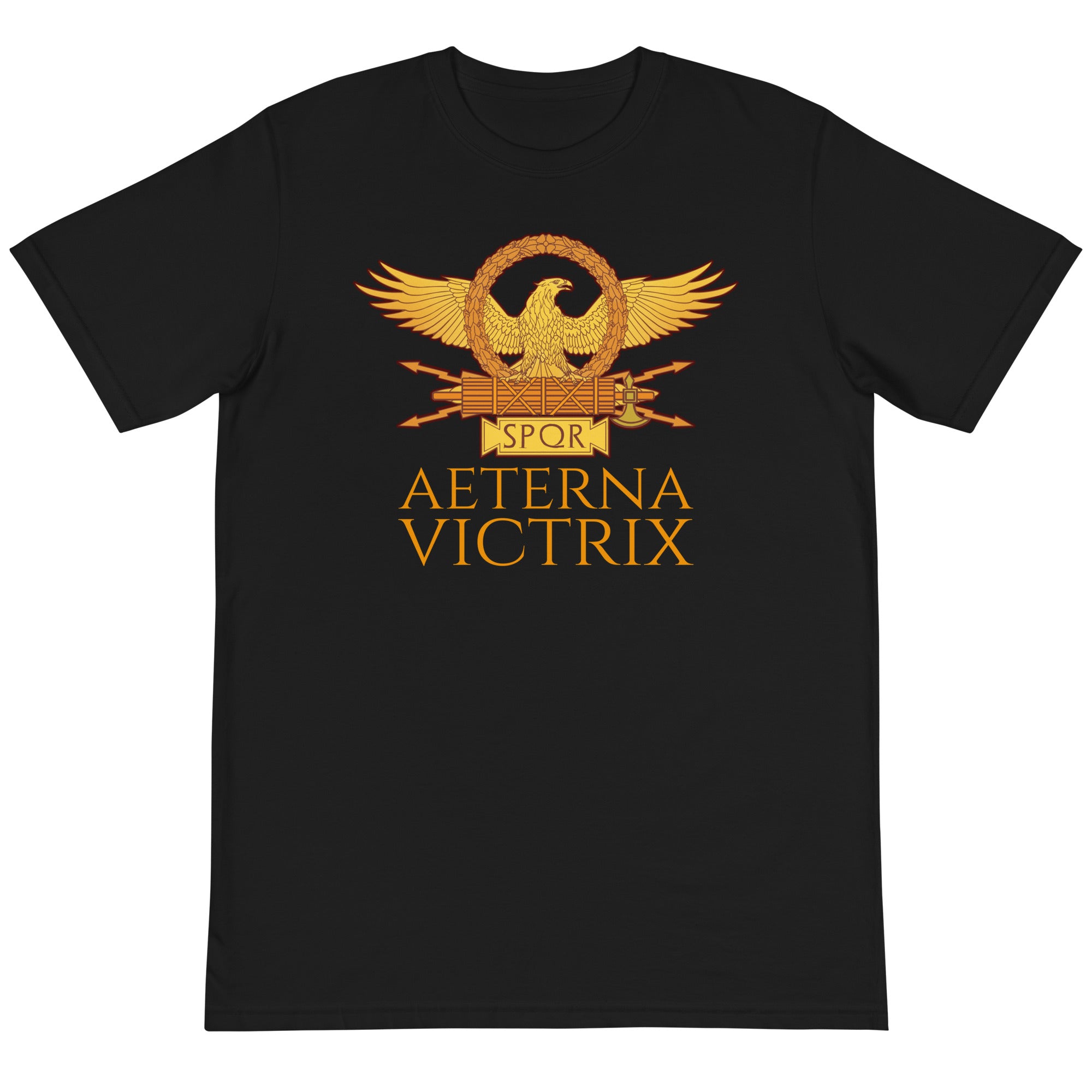 Aeterna Victrix - Eternal Victory - Ancient Rome Unisex Organic T-Shirt