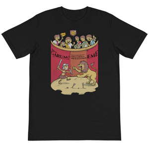 Ancient Roman Amphitheatre - Gladiatorial Games - Unisex Organic T-Shirt