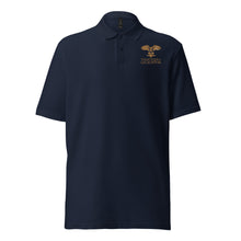 Load image into Gallery viewer, Volat Aquila Legionum - Classical Latin - Ancient Roman Legionary Eagle Unisex Pique Polo Shirt