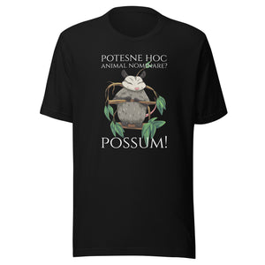 Potesne Hoc Animal Nominare? Possum! - Classical Latin Unisex T-Shirt