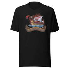 Load image into Gallery viewer, Si Vis Pacem, Para Bellum - Ancient Roman Quinquereme - Latin Saying Unisex T-Shirt