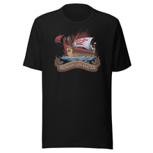 Load image into Gallery viewer, Roma Invicta - Ancient Roman Quinquereme - Latin Motto - Unisex T-Shirt