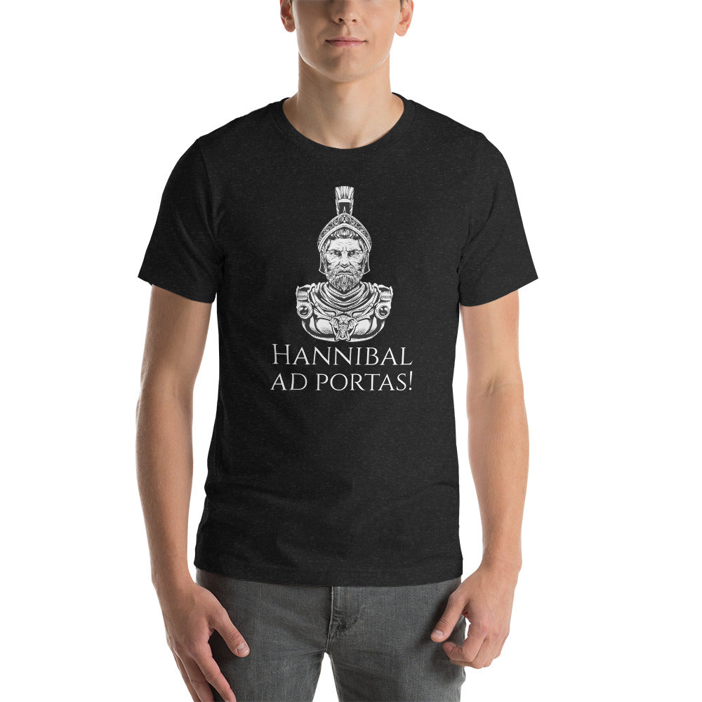 Hannibal Ad Portas! - Second Punic War - Classical Latin - Ancient Rome Unisex T-Shirt