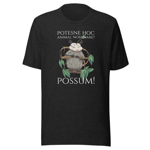 Potesne Hoc Animal Nominare? Possum! - Classical Latin Unisex T-Shirt