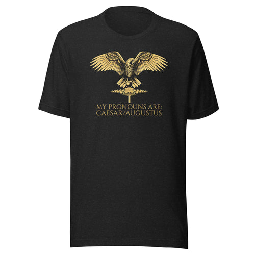 My Pronouns Are: Caesar/Augustus - Ancient Rome Unisex T-Shirt