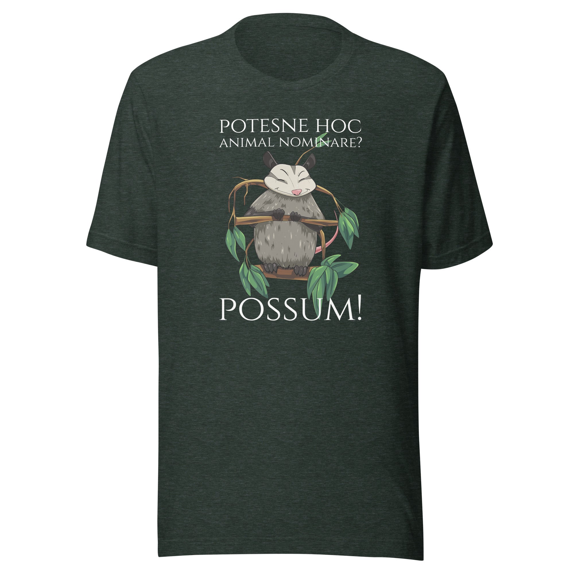 Potesne Hoc Animal Nominare? Possum! - Classical Latin Unisex T-Shirt
