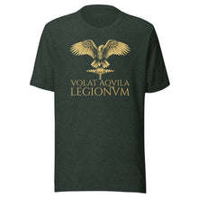 Load image into Gallery viewer, Volat Aquila Legionum - Classical Latin - Ancient Roman Legionary Eagle Unisex T-Shirt