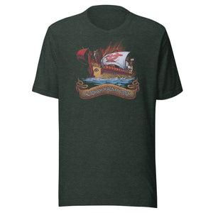 Fac Romam Magnam Iterum - Make Rome Great Again - Ancient Roman Quinquereme - Latin Unisex T-Shirt