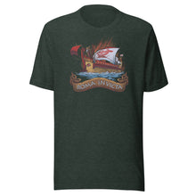 Load image into Gallery viewer, Roma Invicta - Ancient Roman Quinquereme - Latin Motto - Unisex T-Shirt