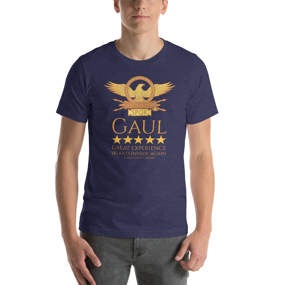 Julius Caesar - Gaul - Would Invade Again - Ancient Roman History Meme Unisex T-Shirt