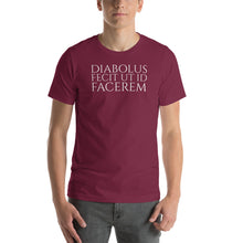 Load image into Gallery viewer, The Devil Made Me Do It - Latin Language Unisex T-Shirt