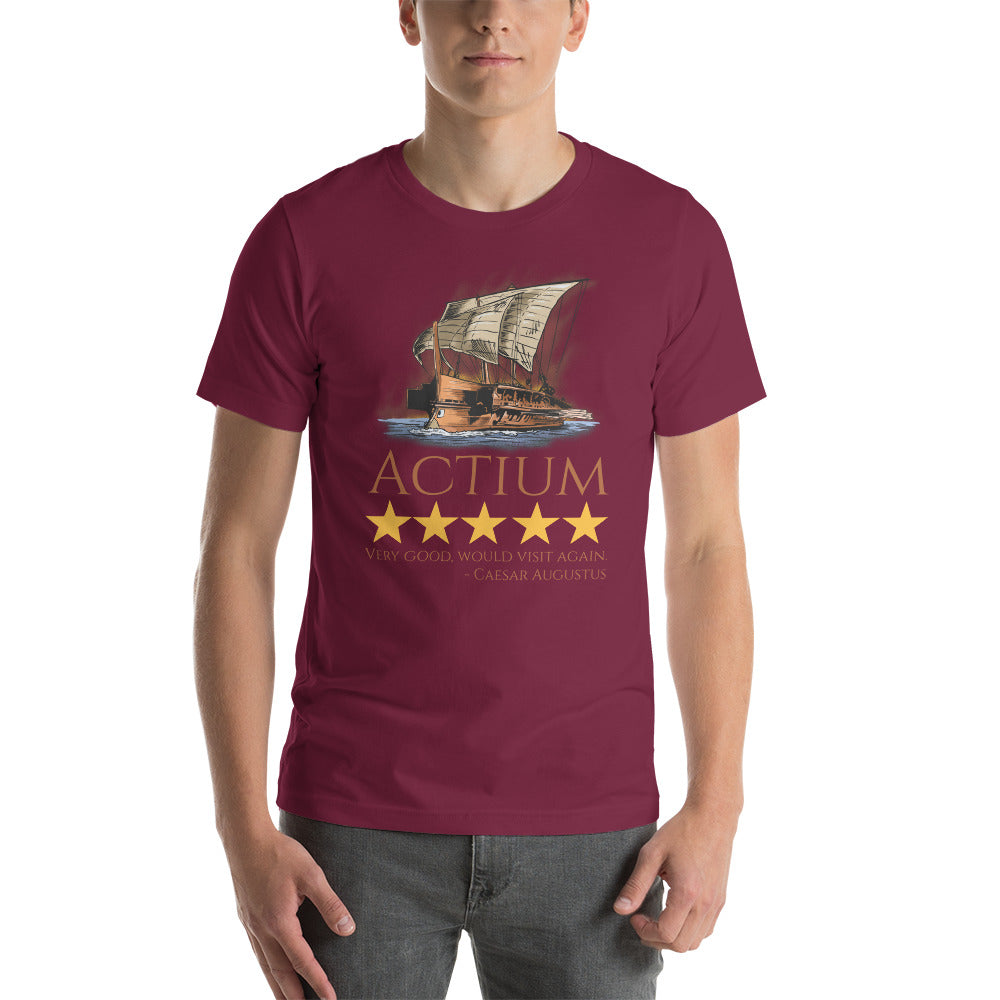 Battle Of Actium - Roman Trireme - Caesar Augustus - Unisex T-Shirt
