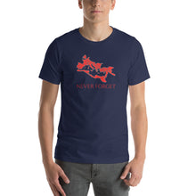 Load image into Gallery viewer, Roman Empire - Never Forget - Ancient Rome Unisex T-Shirt