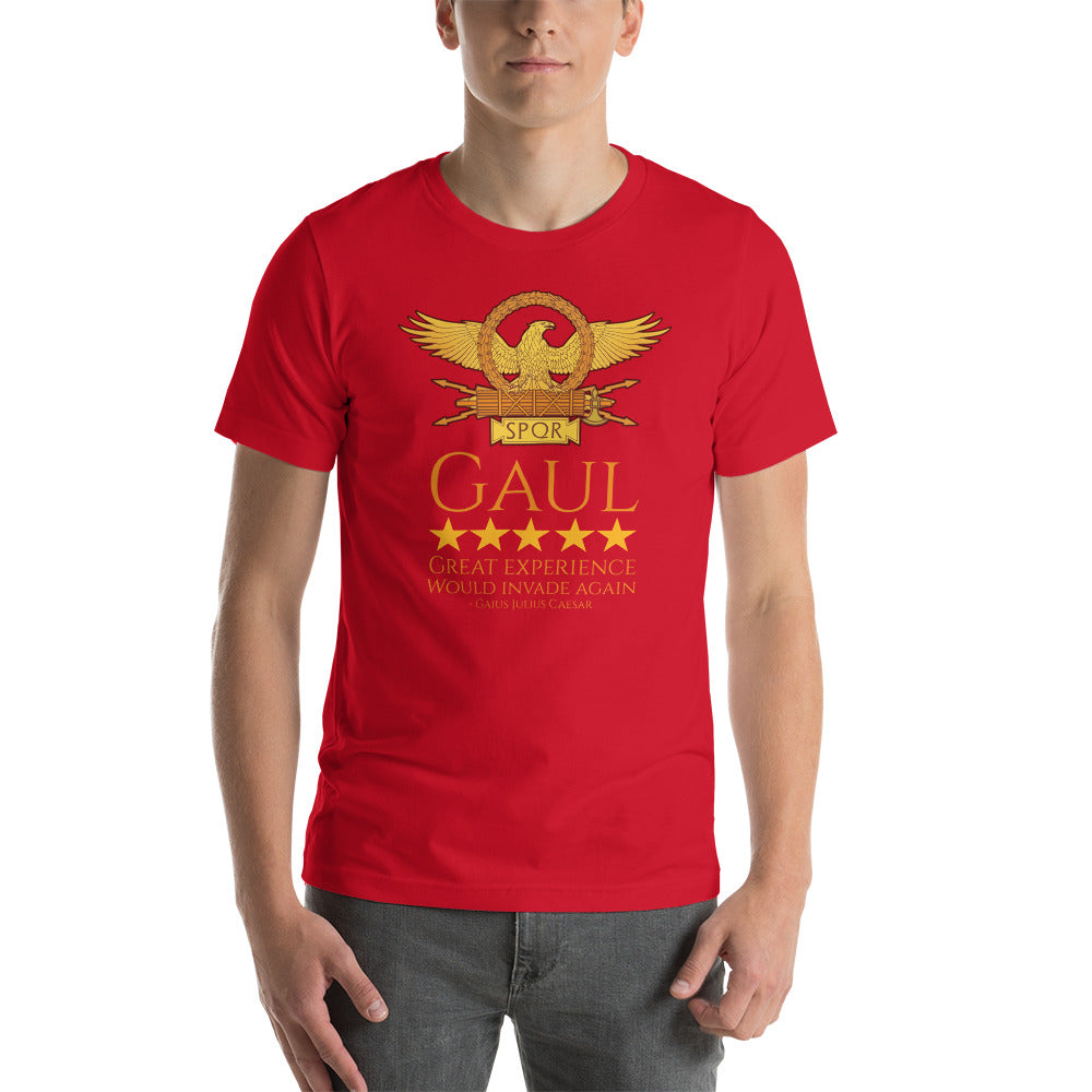 Julius Caesar - Gaul - Would Invade Again - Ancient Roman History Meme Unisex T-Shirt