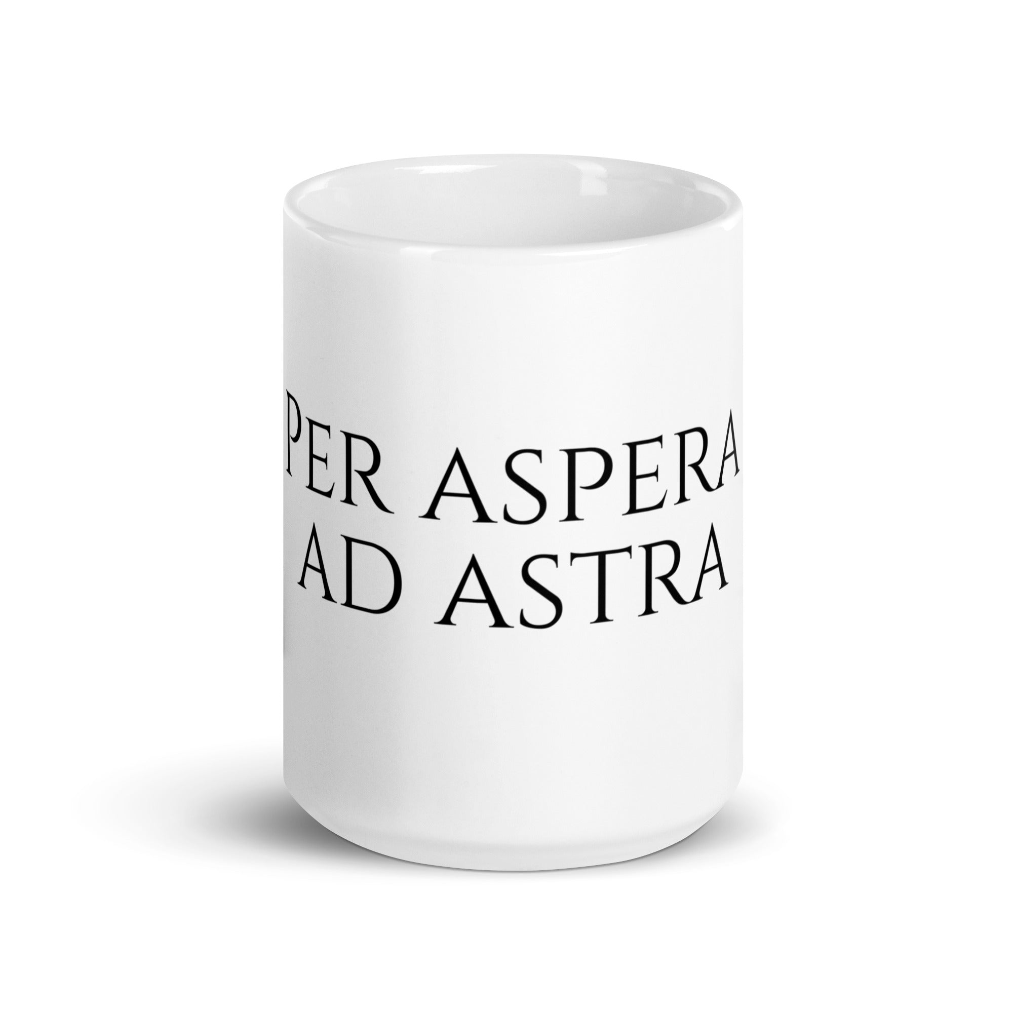 Per Aspera Ad Astra - Motivational Latin Language Coffee Mug