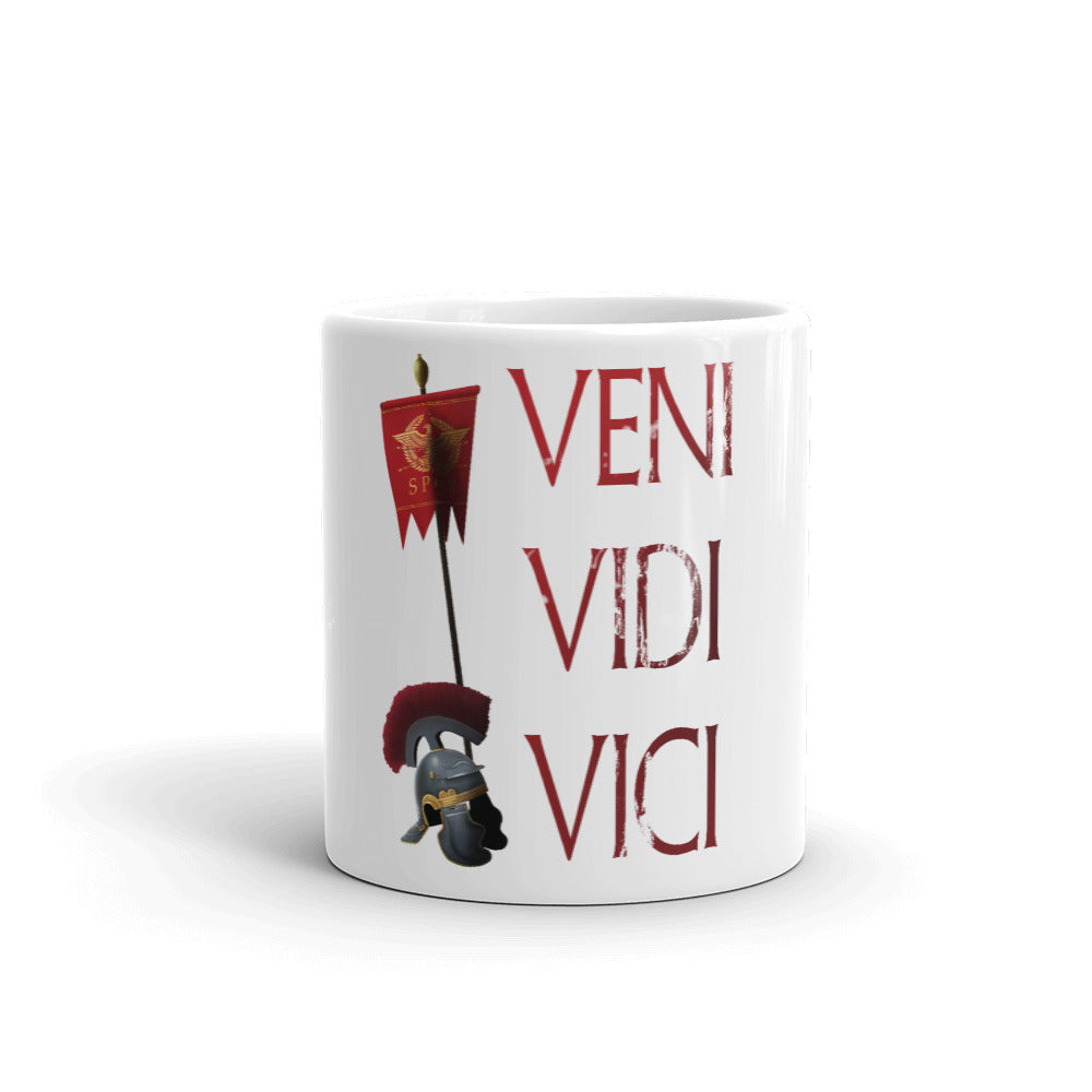 Veni Vidi Vici coffee mug