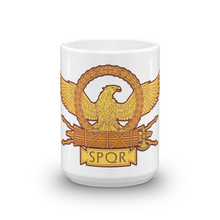 Load image into Gallery viewer, SPQR Roman Eagle Coffee Mug